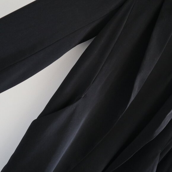 Dynamite relaxed-fit open blazer, black, XS - business casual office siren - Picture 2 of 3